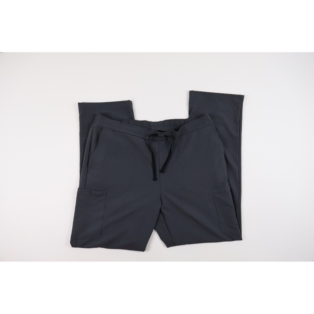 AVE Scrub Pants 5700CHRL Charcoal Gray Solid Large NEW